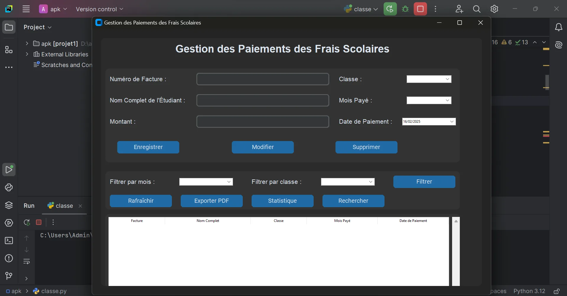 GSchool — Logiciel de gestion scolaire open-source